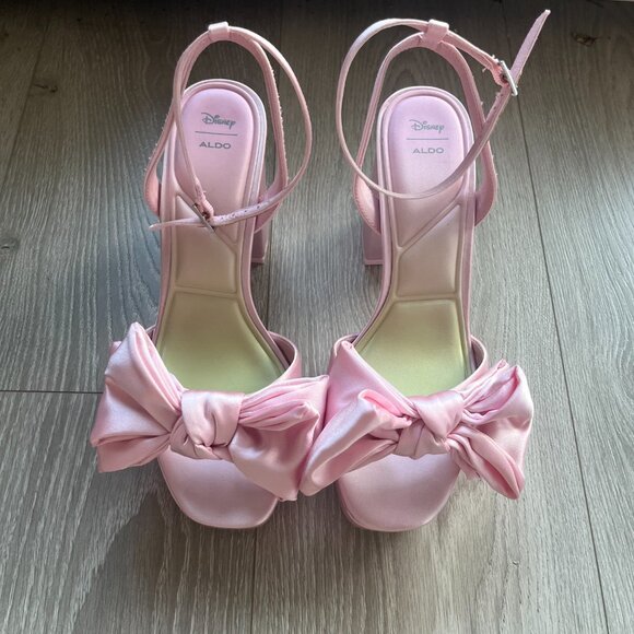Aldo x Disney Step Sister Heel - Pink Platform - Picture 3 of 8